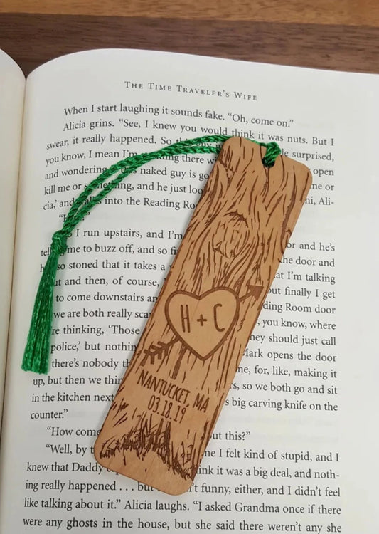 Custom Engraved Wood Bookmarks